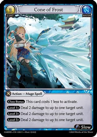 Cone of Frost — Mortal Ambition Starter Decks