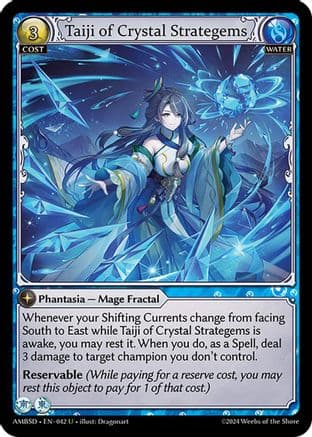 Taiji of Crystal Strategems — Mortal Ambition Starter Decks