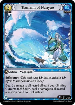 Tsunami of Nanyue — Mortal Ambition Starter Decks