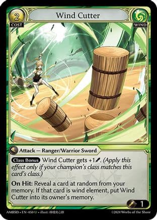 Wind Cutter — Mortal Ambition Starter Decks