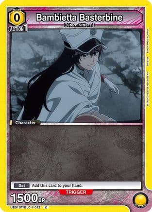 Bambietta Basterbine (012) (Box Topper Foil) — UE01BT: BLEACH: Thousand-Year Blood War