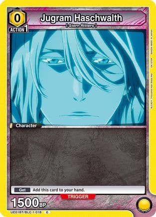 Jugram Haschwalth (018) (Box Topper Foil) — UE01BT: BLEACH: Thousand-Year Blood War