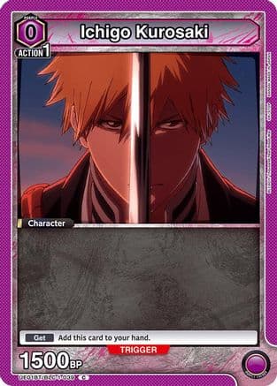 Ichigo Kurosaki (039) (Box Topper Foil) — UE01BT: BLEACH: Thousand-Year Blood War
