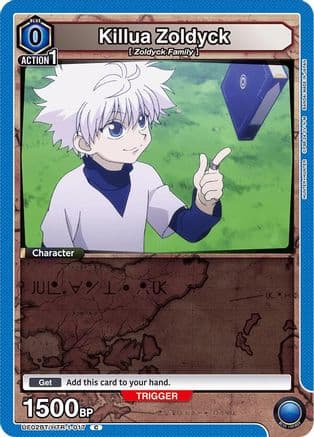Killua Zoldyck (017) (Box Topper Foil) — UE02BT: HUNTER X HUNTER