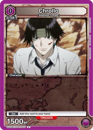 Chrollo (035) (Box Topper Foil) — UE02BT: HUNTER X HUNTER