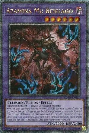 Azamina Mu Rcielago (Quarter Century Secret Rare) — Rage of the Abyss