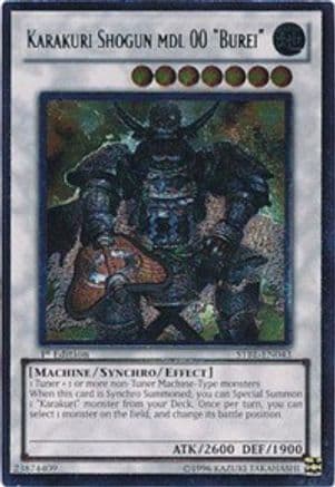 Karakuri Shogun mdl 00 "Burei" (UTR) — Yu-Gi-Oh! card