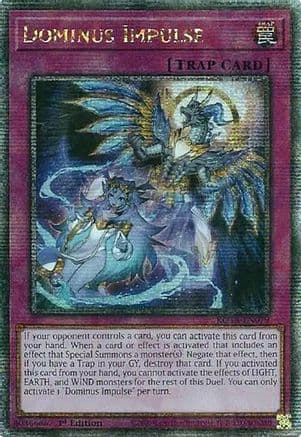 Dominus Impulse (Quarter Century Secret Rare) — Yu-Gi-Oh! card
