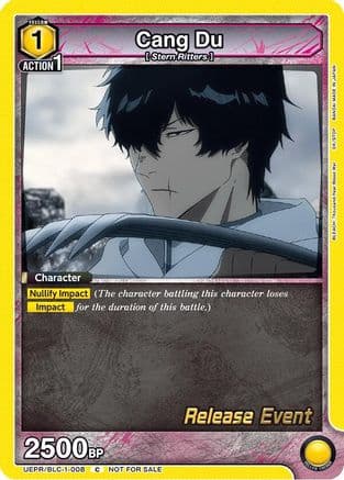 Cang Du — UE01BT: BLEACH: Thousand-Year Blood War Release Event Cards