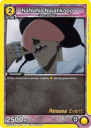 NaNaNa Najahkoop — UE01BT: BLEACH: Thousand-Year Blood War Release Event Cards