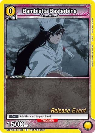 Bambietta Basterbine (012) — UE01BT: BLEACH: Thousand-Year Blood War Release Event Cards