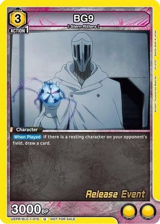 BG9 — UE01BT: BLEACH: Thousand-Year Blood War Release Event Cards