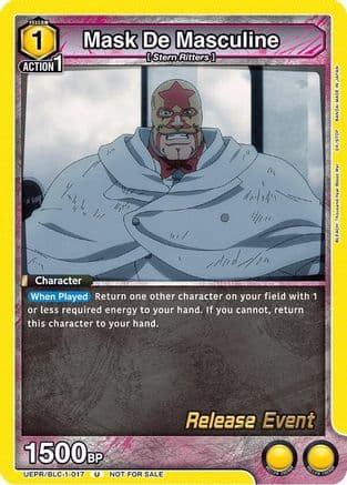 Mask De Masculine — UE01BT: BLEACH: Thousand-Year Blood War Release Event Cards