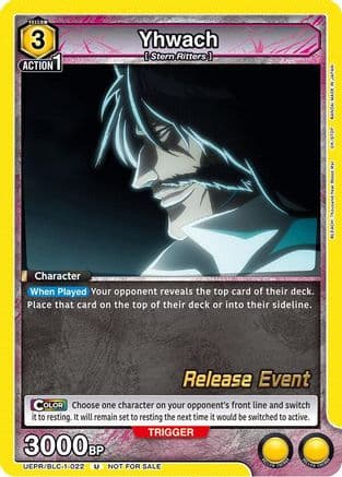 Yhwach (022) — UE01BT: BLEACH: Thousand-Year Blood War Release Event Cards