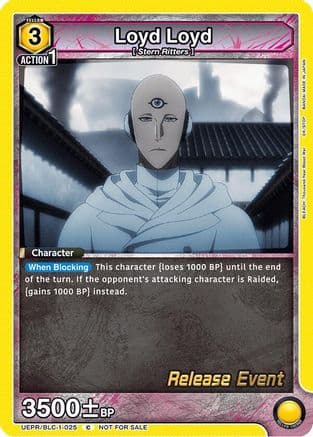 Loyd Loyd — UE01BT: BLEACH: Thousand-Year Blood War Release Event Cards