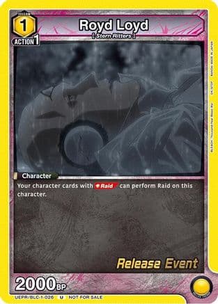 Royd Loyd — UE01BT: BLEACH: Thousand-Year Blood War Release Event Cards