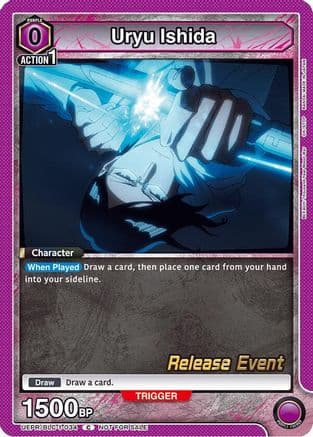 Uryu Ishida — UE01BT: BLEACH: Thousand-Year Blood War Release Event Cards