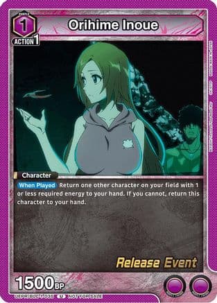 Orihime Inoue — UE01BT: BLEACH: Thousand-Year Blood War Release Event Cards