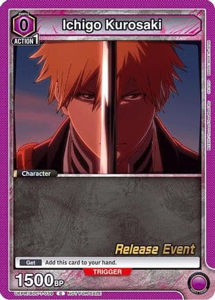 Ichigo Kurosaki (039) — UE01BT: BLEACH: Thousand-Year Blood War Release Event Cards