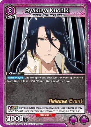 Byakuya Kuchiki (049) — UE01BT: BLEACH: Thousand-Year Blood War Release Event Cards