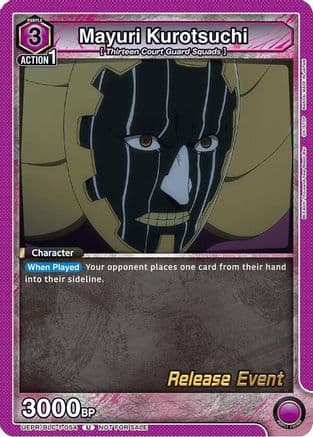 Mayuri Kurotsuchi — UE01BT: BLEACH: Thousand-Year Blood War Release Event Cards