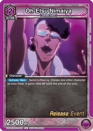 Oh-Etsu Nimaiya — UE01BT: BLEACH: Thousand-Year Blood War Release Event Cards