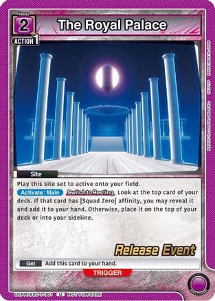 The Royal Palace — UE01BT: BLEACH: Thousand-Year Blood War Release Event Cards