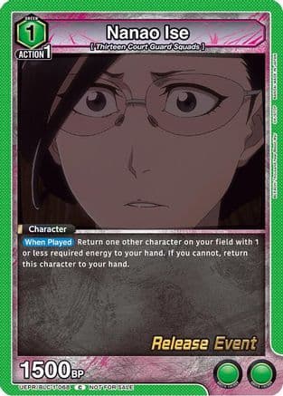 Nanao Ise — UE01BT: BLEACH: Thousand-Year Blood War Release Event Cards