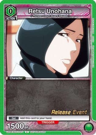 Retsu Unohana (071) — UE01BT: BLEACH: Thousand-Year Blood War Release Event Cards