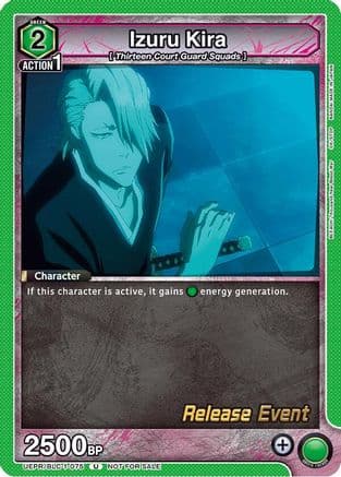 Izuru Kira — UE01BT: BLEACH: Thousand-Year Blood War Release Event Cards