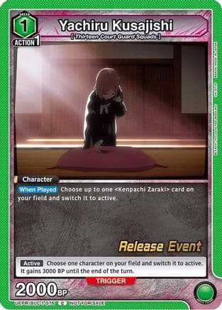 Yachiru Kusajishi — UE01BT: BLEACH: Thousand-Year Blood War Release Event Cards