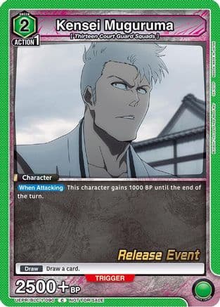 Kensei Muguruma — UE01BT: BLEACH: Thousand-Year Blood War Release Event Cards