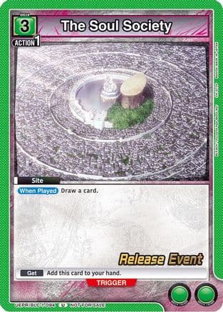 The Soul Society — UE01BT: BLEACH: Thousand-Year Blood War Release Event Cards