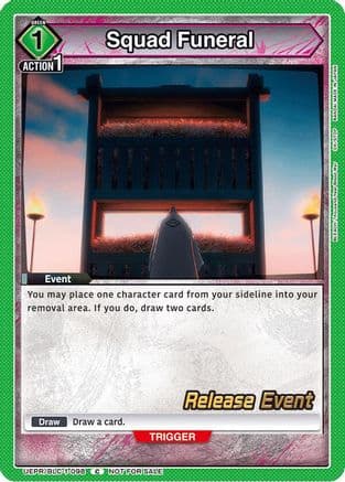 Squad Funeral — UE01BT: BLEACH: Thousand-Year Blood War Release Event Cards