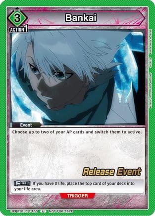 Bankai (100) — UE01BT: BLEACH: Thousand-Year Blood War Release Event Cards