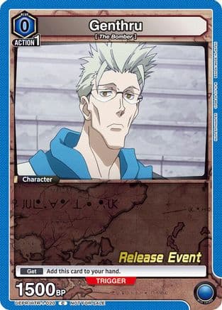 Genthru (020) — UE02BT: HUNTER X HUNTER Release Event Cards