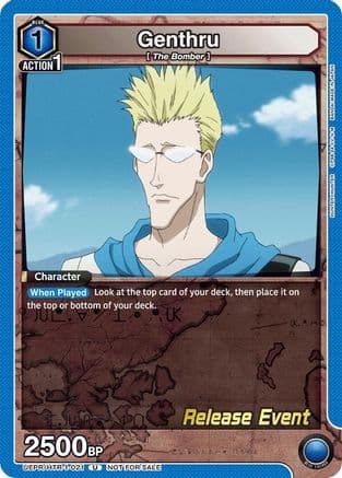 Genthru (021) — UE02BT: HUNTER X HUNTER Release Event Cards