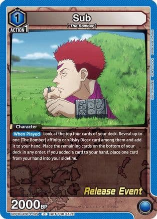 Sub — UE02BT: HUNTER X HUNTER Release Event Cards