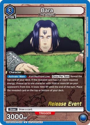 Bara — UE02BT: HUNTER X HUNTER Release Event Cards