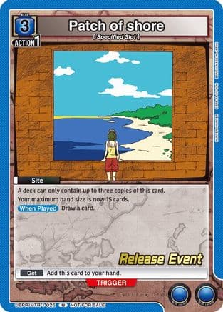 Patch of shore — Union Arena card