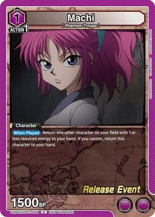 Machi — UE02BT: HUNTER X HUNTER Release Event Cards