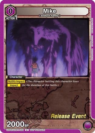 Mike — UE02BT: HUNTER X HUNTER Release Event Cards