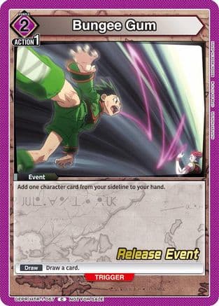 Bungee Gum — UE02BT: HUNTER X HUNTER Release Event Cards