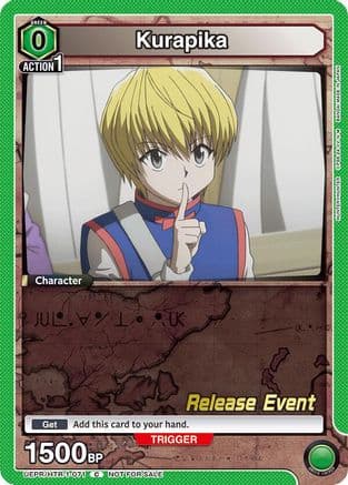 Kurapika (071) — UE02BT: HUNTER X HUNTER Release Event Cards
