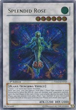 Splendid Rose (UTR) — The Shining Darkness Yu-Gi-Oh! card by KAZUKI TAKAHASHI