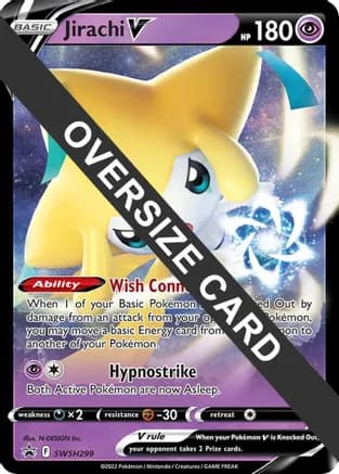 Jirachi V - 299 — Jumbo Cards