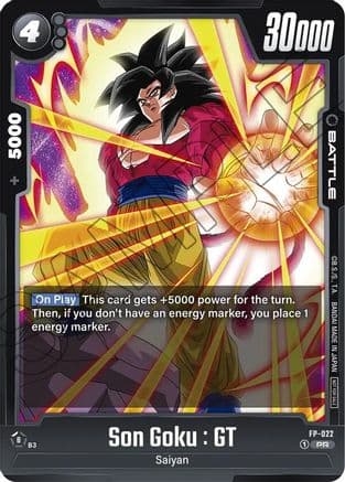 Son Goku : GT - FP-022 — Fusion World Promotion Cards and Packs