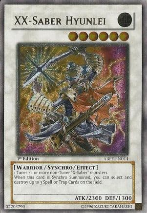 XX-Saber Hyunlei (UTR) — Yu-Gi-Oh! card
