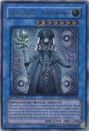 Divine Grace - Northwemko (UTR) — Stardust Overdrive Yu-Gi-Oh! card by KAZUKI TAKAHASHI
