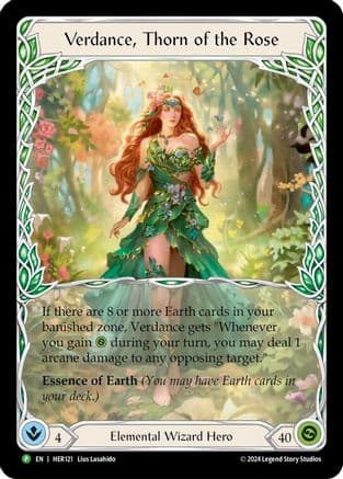 Verdance, Thorn of the Rose - HER121 — Flesh and Blood: Promo Cards